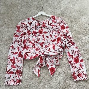 Tied Backless Plants Top